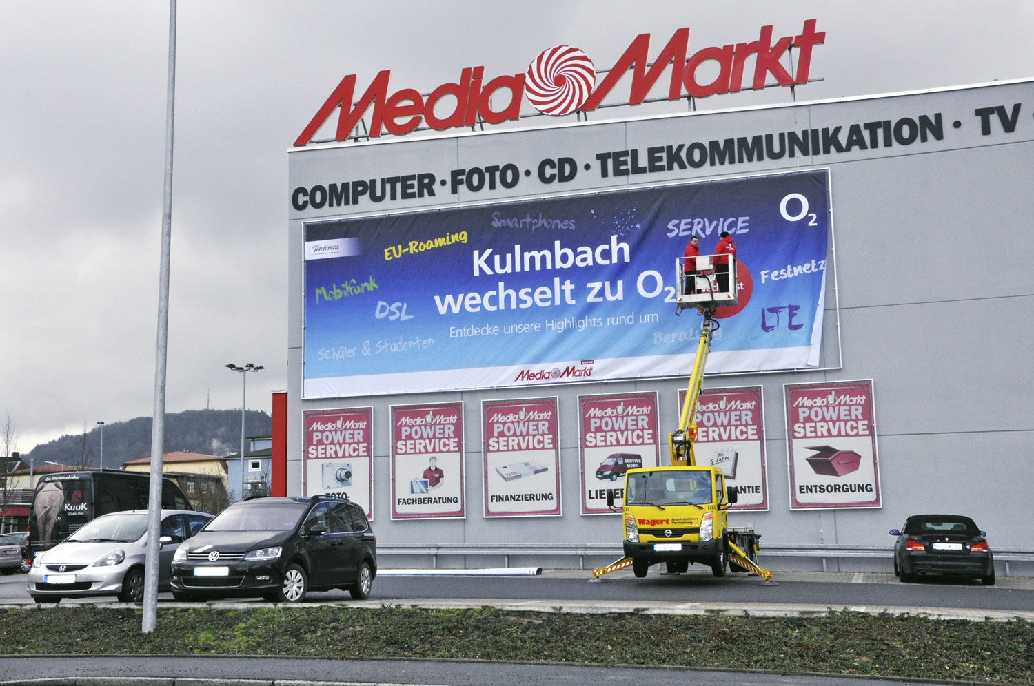 Meshbanner Wechsel in Kulmbach